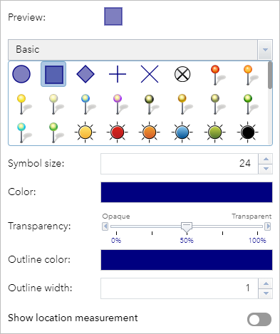 Draw widget